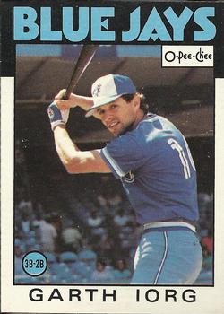 1986 O-Pee-Chee Baseball Cards 277     Garth Iorg